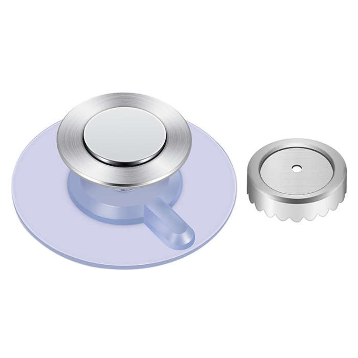 Stainless Steel Magnetic Soap Holder Bathroom Wall Mounted Drainage Nail Free Soap Rack, Cone, Cy...