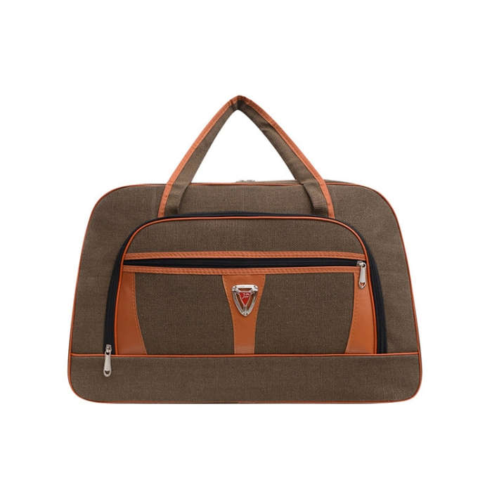 Large Capacity Travel Bag Men Short Trip Handheld Canvas Luggage Bag, Small, Medium, Large