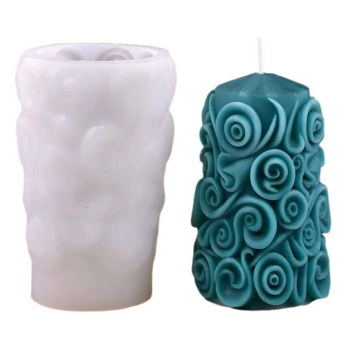 Christmas Tree Aromatherapy Candle Ornaments DIY Silicone Mold, C1 ZL-268-1, C1 ZL-268-2, C1 ZL-2...