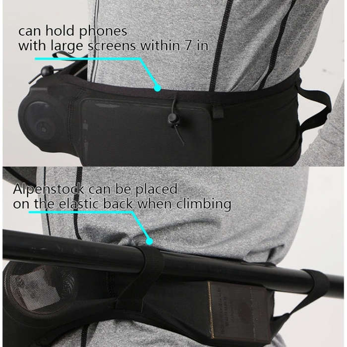 Close-fitting Sports Waist Bag Lightweight Marathon Running Belt, S, M, L, XL, XXL