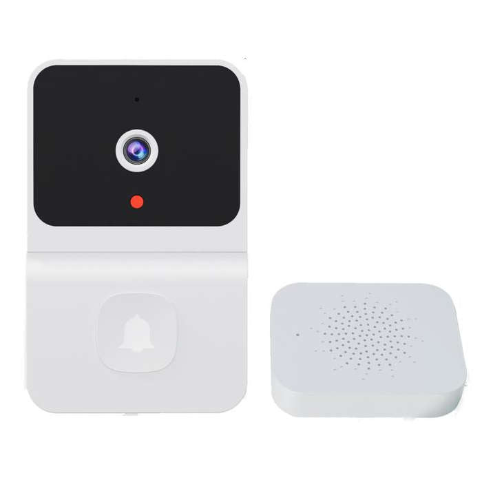 T3 WiFi Video Smart Doorbell Supports Tuya APP Night Vision Two-way Intercom, T3  White, T3  Black
