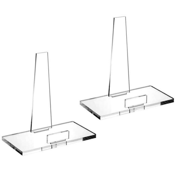 Acrylic Photo Frame Book Picture Plate Stand, 1set, 2sets