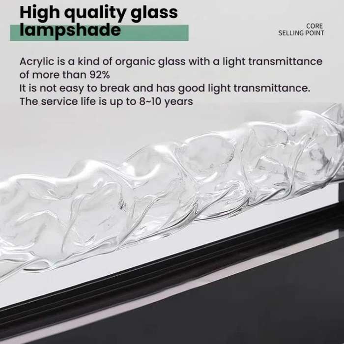 85cm 3D Dynamic Water Ripple LED Light Background Wall Hotel Restaurant KTV Bar Ambient Lamp Proj...