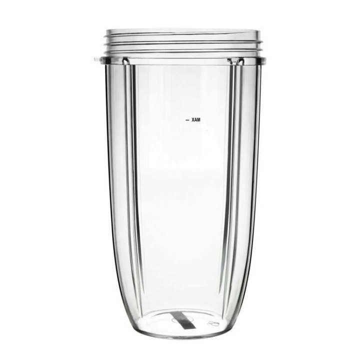 For Nutribullet 900w 600w Blender Blending Bottle Replacement Cups, 18oz, 24oz, 32oz, 32oz With S...