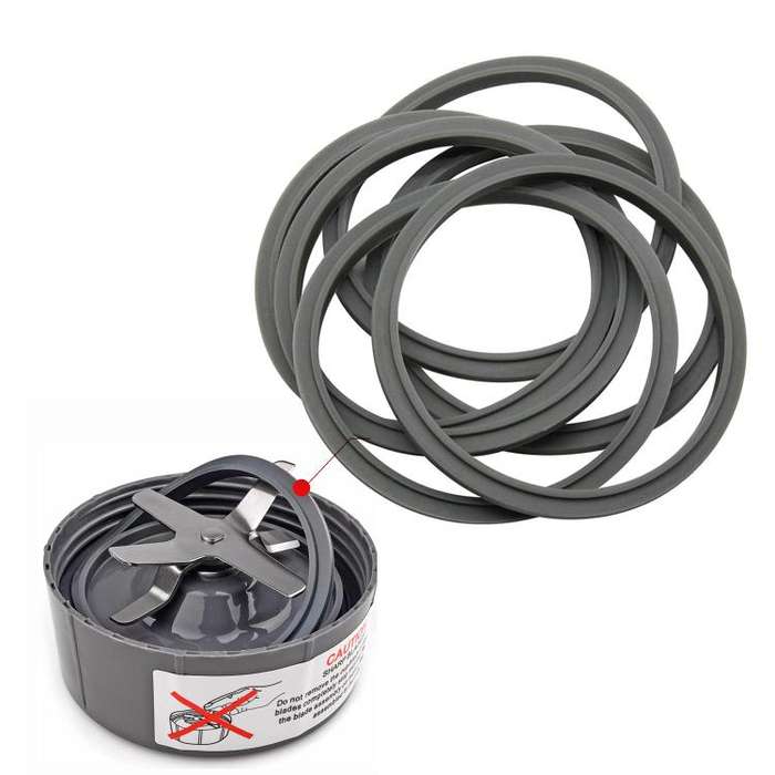 For Nutribullet 900W 600W Blender 5pcs /Pack Gasket Silicone O-Ring Seals, O-Ring Seals