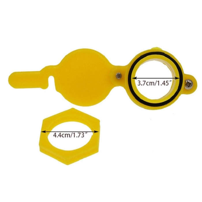 Honey Machine PP Stream Honey Mouth Flow Honey Valve Faucet Beekeeping Tool, Flow Honey Machine