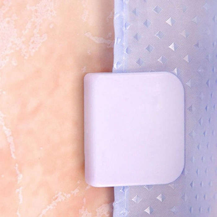 2 PCS Plastic Viscose Curtain Clip Shower Curtain Clip, Viscose Curtain Clip