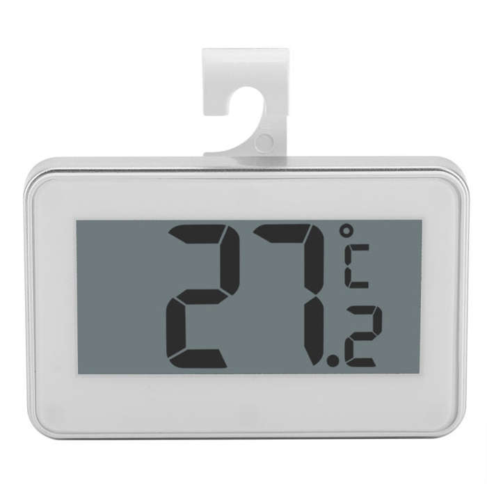 Large LCD Refrigerator Thermometer with Adjustable Stand  Magnet Digital Thermometer, Thermometer...