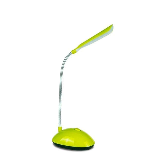 2 PCS Flexible Adjustable Portable Bedroom Reading Desk Lamp LED Night Light for Children, White,...