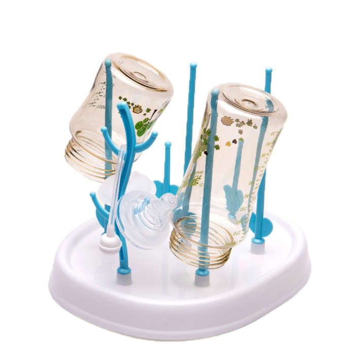 Baby Bottle Drying Rack Simple Tree Shape Cleaning Dryer Detachable Useful Infant Milk Cup Nipple...