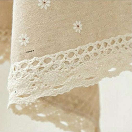 Lace Tablecloth Coffee Table Multifunctional Cover Towel, 90x90cm, 90x140cm, 140x140cm, 140x180cm...