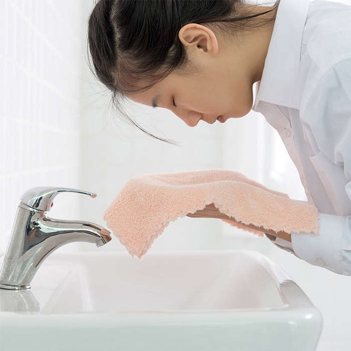 Small Microfiber Face Towel Super Absorbent Bathroom Towels