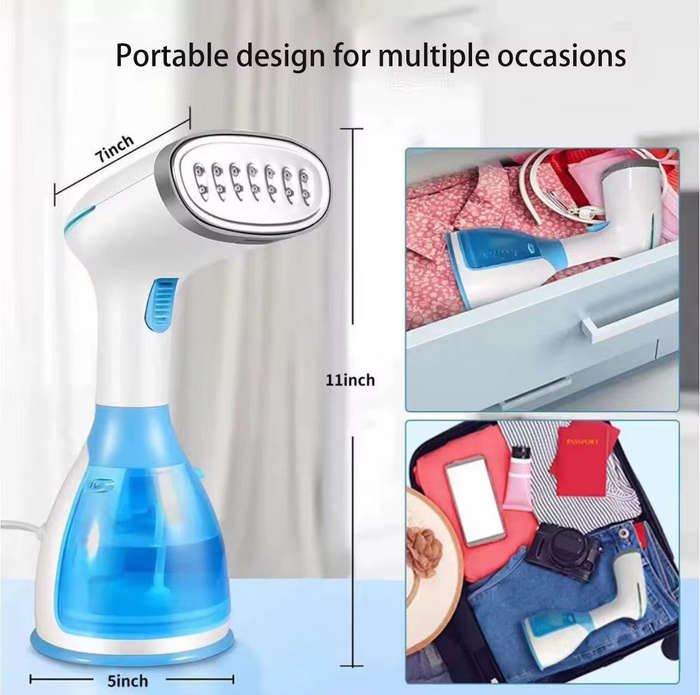 Handheld Garment Steamer - Portable Fabric Steamer