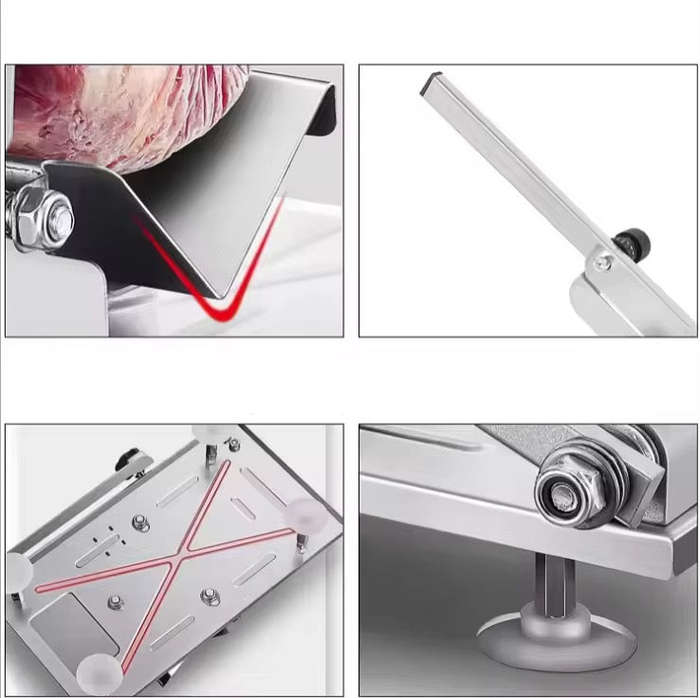 Professional Meat Slicer - Stainless Steel Food Slicer