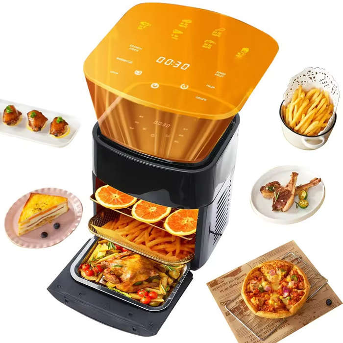 15L Digital Air Fryer Oven - Multi-Level Smart Cooker