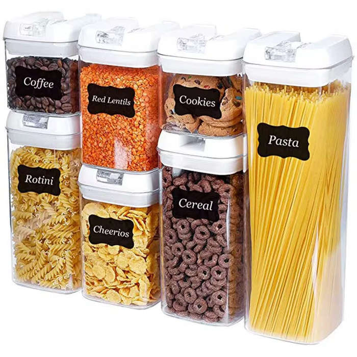 7-Piece Airtight Food Storage Container Set