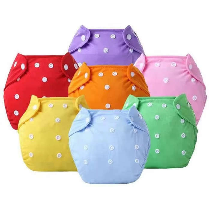 Baby Washable Reusable Cloth Nappies - Eco-Friendly & Soft