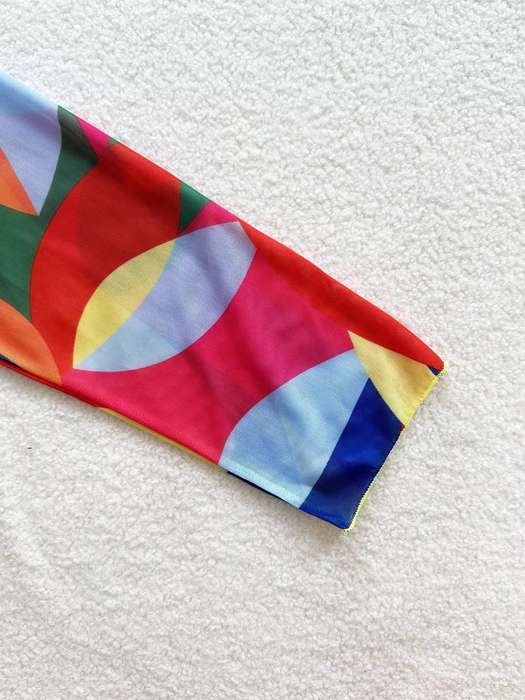 Rainbow Burst 3-Piece Swimsuit Set