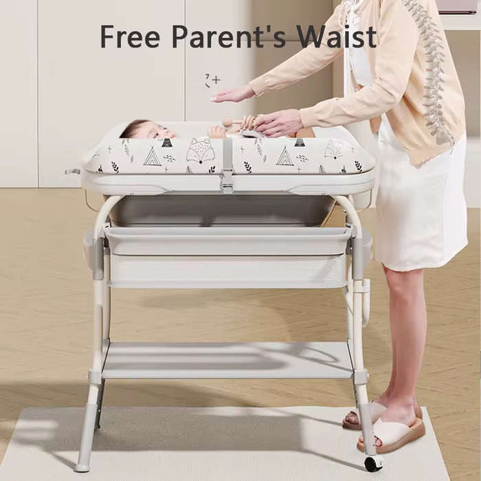 Multifunctional Nursing Baby Changing Bath Table