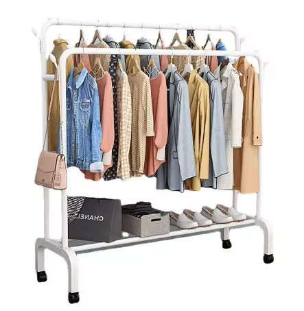 Multipurpose Double Hanging Storage Rack