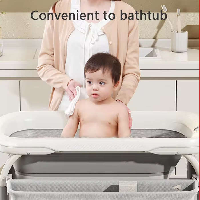 Multifunctional Nursing Baby Changing Bath Table