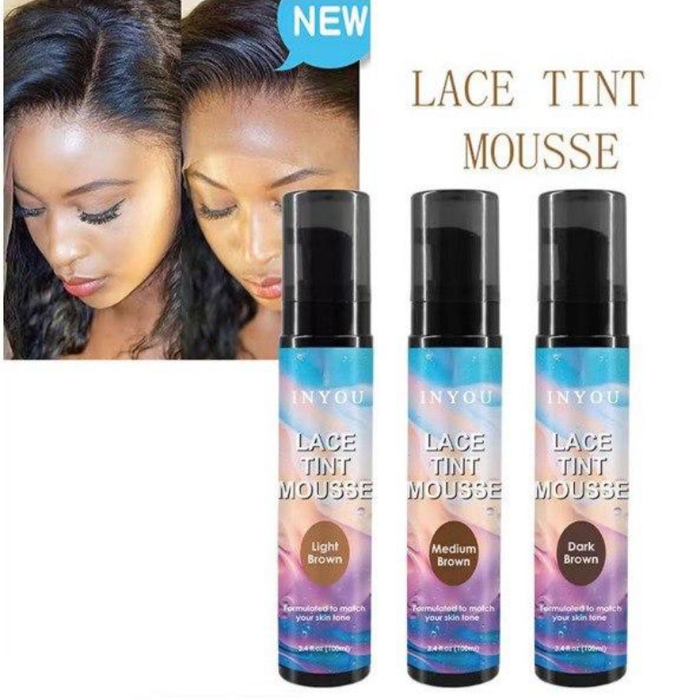 Lace Tint Mousse for Wigs - Professional Lace Tinting Formula