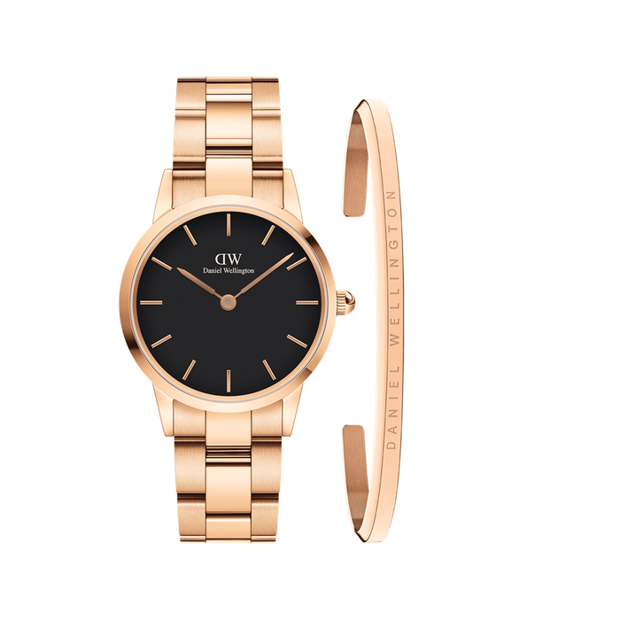 Iconic Link Black + Classic Bracelet