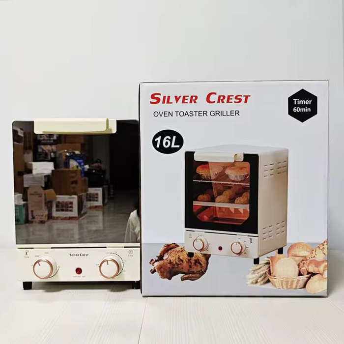 15L Vertical Electric Mini Oven - 3 Tier Smart Convection Oven