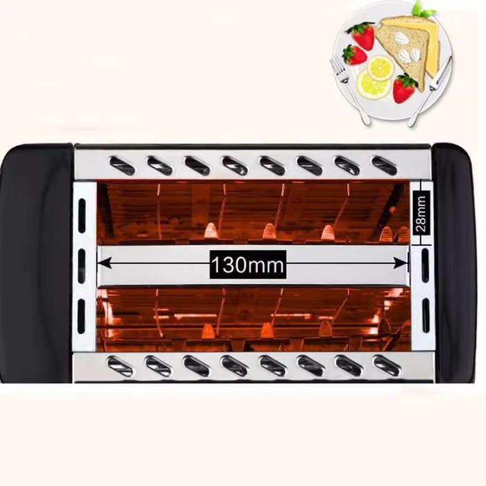 2 Slice Compact Toaster