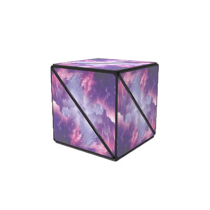 3D Geometric Magnetic Magic Cube - Galaxy Design