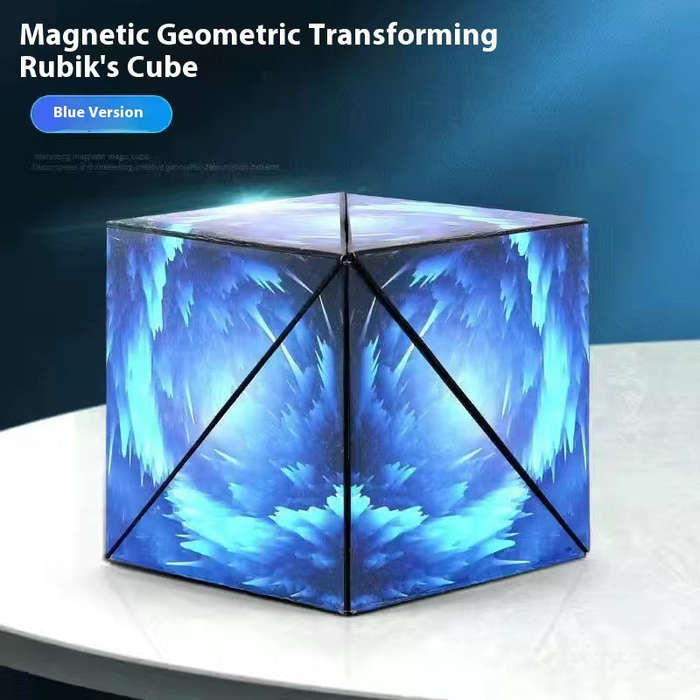 3D Geometric Magnetic Magic Cube - Galaxy Design