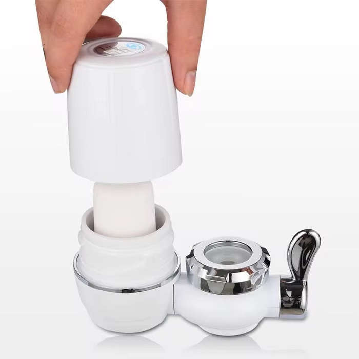 Faucet Water Purifier with Filter & 2 Replacement Cartridges