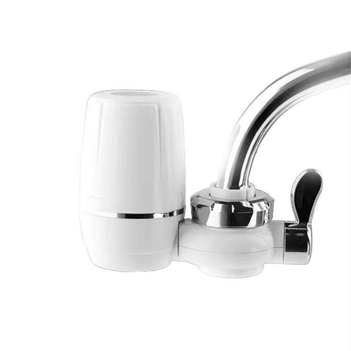 Faucet Water Purifier with Filter & 2 Replacement Cartridges