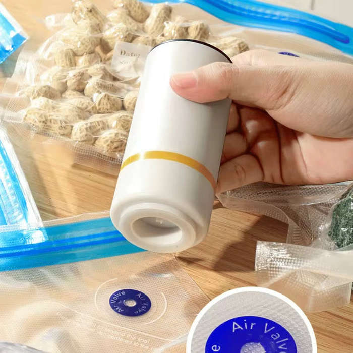 USB Rechargeable Vacuum Pump Food Storage Bag Sealer
