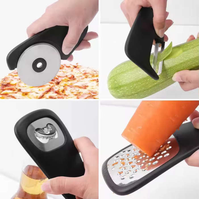 Folding Multi-Use Kitchen Gadgets Set - Space-Saving Tools