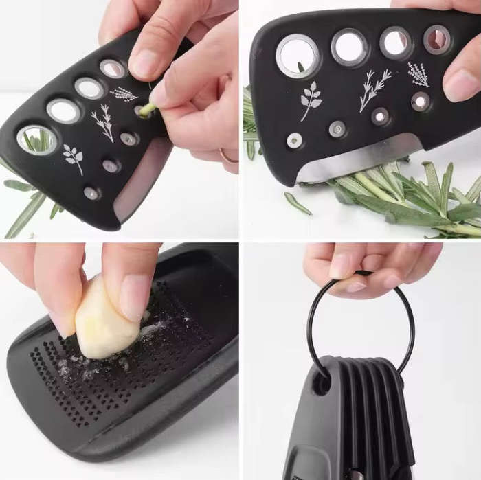 Folding Multi-Use Kitchen Gadgets Set - Space-Saving Tools