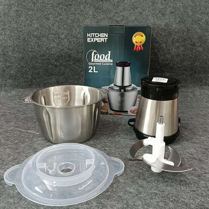 2L Compact Food Processor - Multi-Function Kitchen Essential
