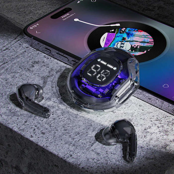 A23 SpaceShip TWS BT Earbuds-Black