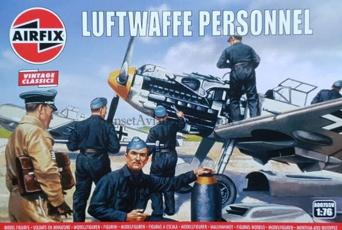 Luftwaffe Personnel 1/76 Scale Airfix A00755V