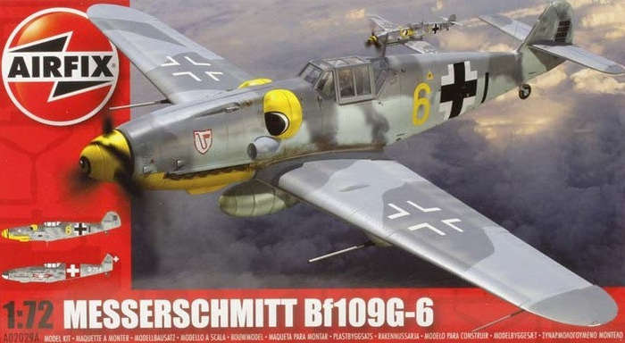 Messerschmitt Bf.109G-6 1/72 Scale Airfix A02029A