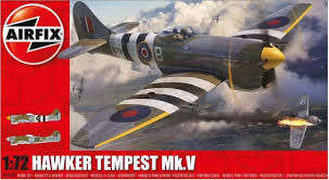 Hawker Tempest Mk.V 1/72 Scale Airfix A02109