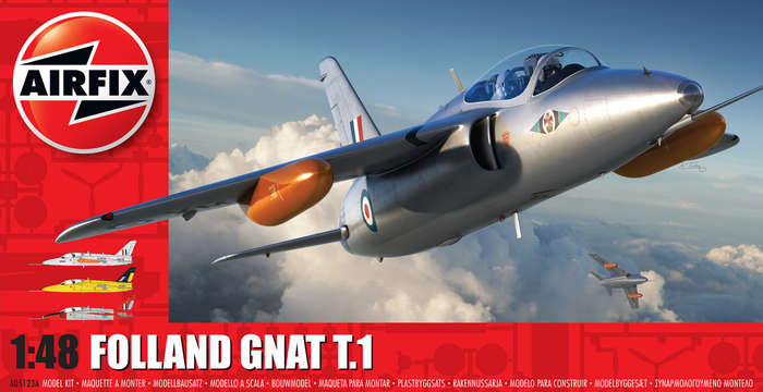 Folland Gnat T.1 1/48 Scale Airfix 05123A