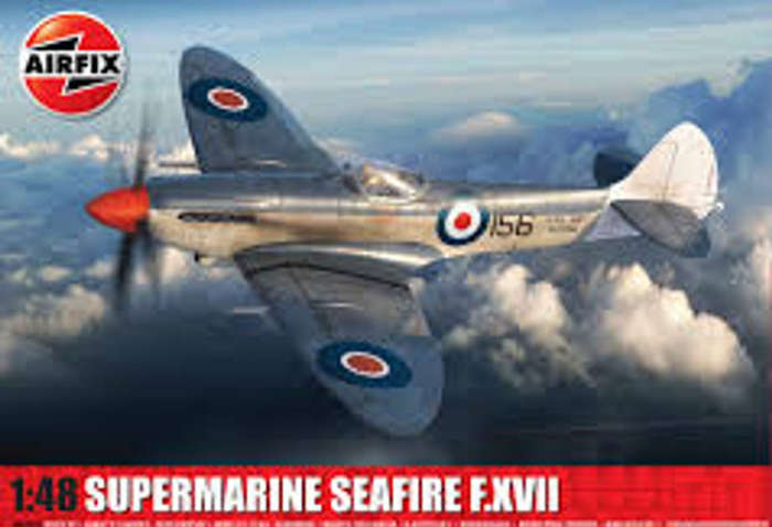 Supermarine Seafire F.XVII 1/48 Scale Airfix 06102A
