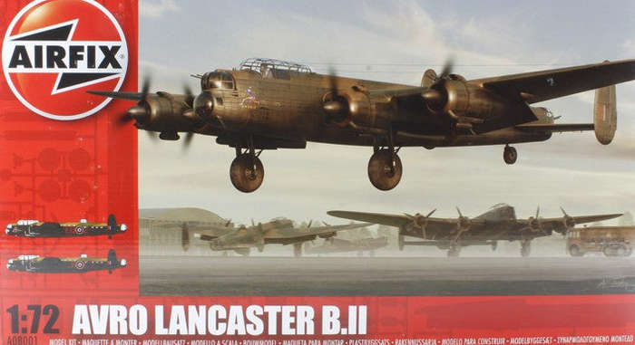 Avro Lancaster BII 1/72 Scale Airfix A08001