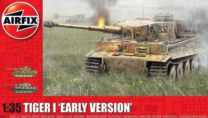Tiger 1 Early Version 1/35 Scale Airfix A1363