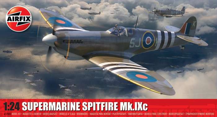 Supermarine Spitfire Mk.IXc 1/24 Scale Airfix A17001