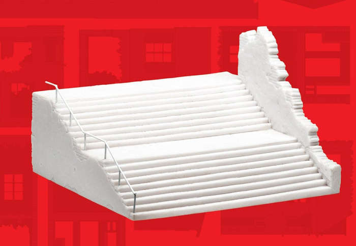 European City Steps 1/72 Scale Airfix A75017
