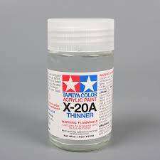 Acrylic Thinner 46ml Tamiya X-20A