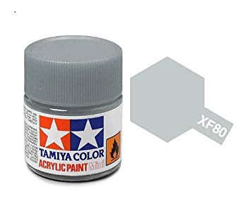 Matt Royal Grey Mini Acrylic Paint 10ml Tamiya XF-80