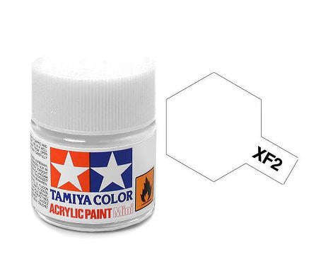 Flat White Acrylic Paint 23ml Tamiya XF-2